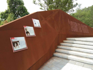 岑巩耐候钢挡土墙